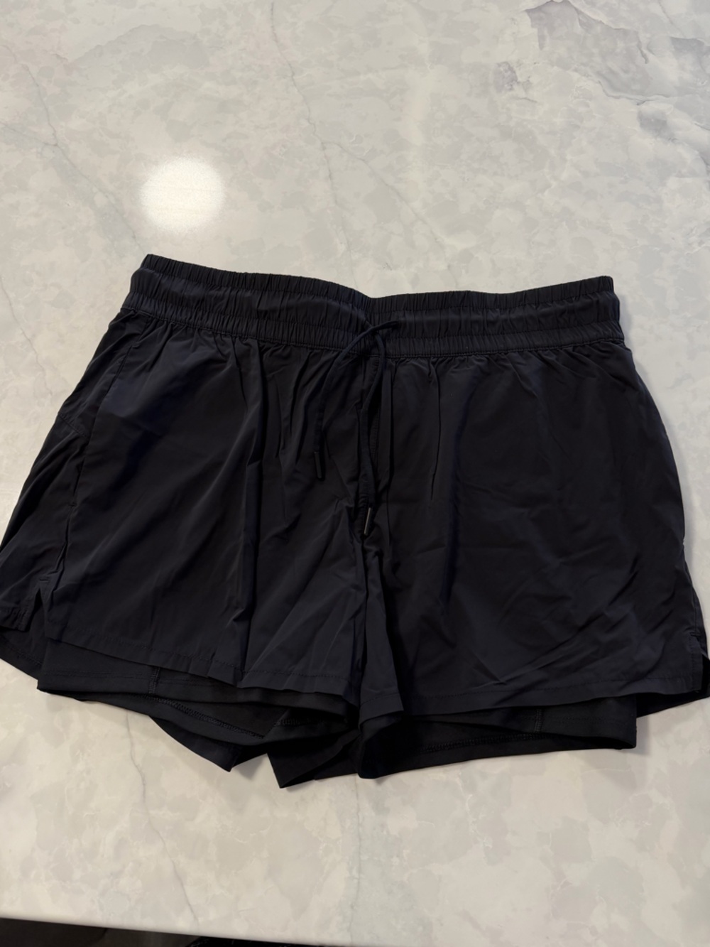 Spyder Black Women's Athletic Shorts with Inner Liner